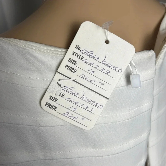 NWT ADRIANNA PAPELL dress ,bandage colorblock dress sz 10. Formal event,career - Picture 12 of 16